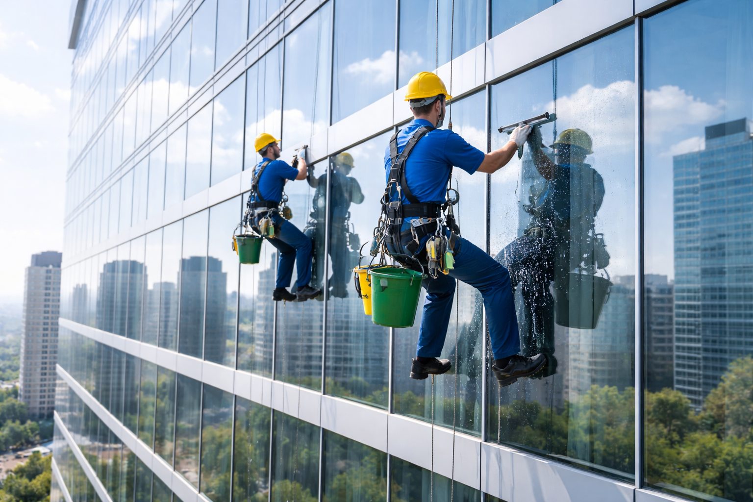 Dış Cephe Cam Temizliği