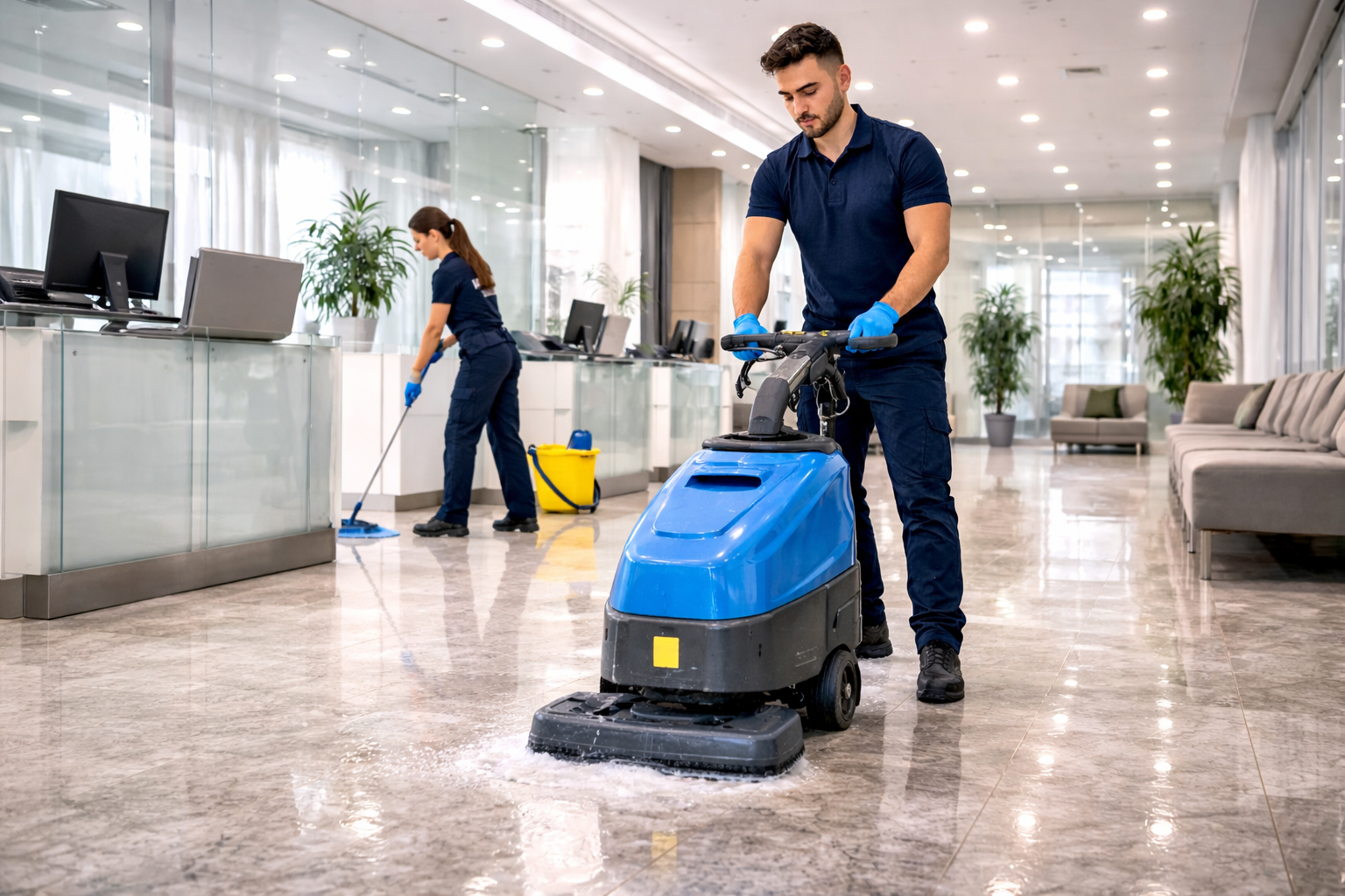 Banka Zemin Temizliği